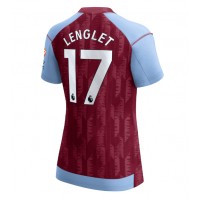 Aston Villa Clement Lenglet #17 Hjemmedrakt Dame 2023-24 Kortermet